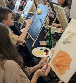 21.09.2025 Family Art Workshop Strukturtechnik