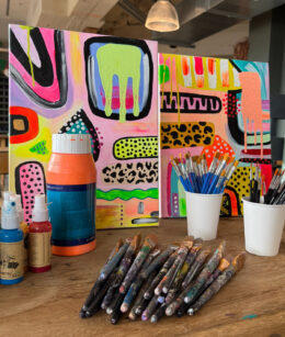 23.11.2025 Family Art Workshop Abstrakte Pop Art – Bild 4